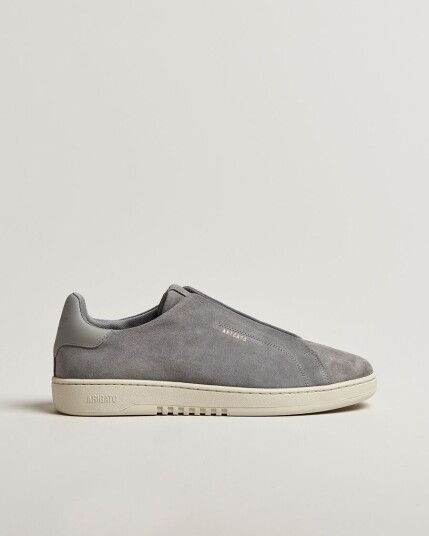 Axel Arigato Dice Laceless Sneaker Dark Grey Suede