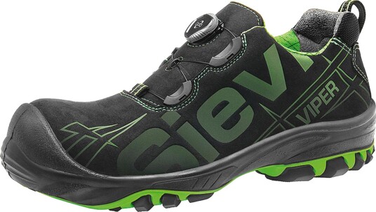 Sievi Vernesko Viper Roller S3 Dame Str. 37 Sort/Grønn Par
