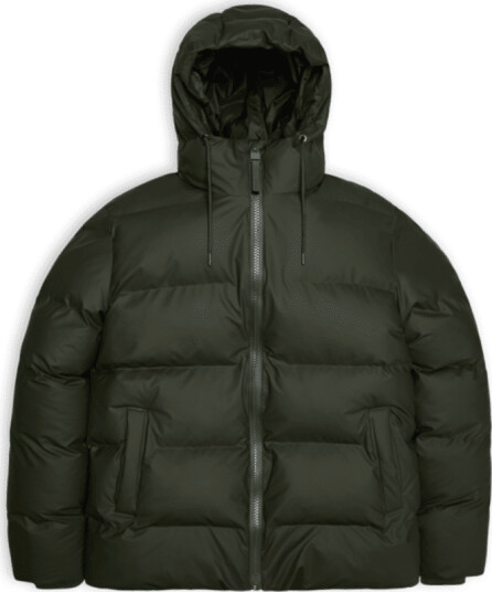 Rains Unisex Alta Puffer Jacket XL , Green Rains Unisex Alta Puffer Jacket XL , Green