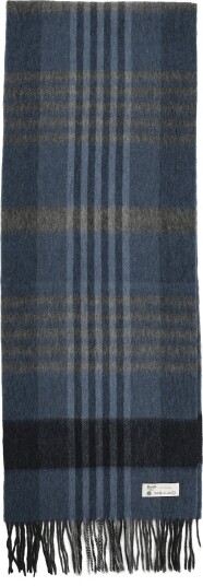 Portia 1924 Wool Scarf BLUE One Size Portia 1924 Wool Scarf BLUE One Size