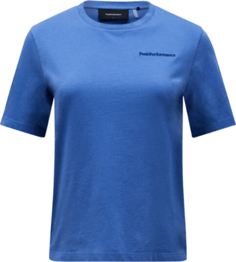 Peak Performance Original Small Logo Tee Women Blå S