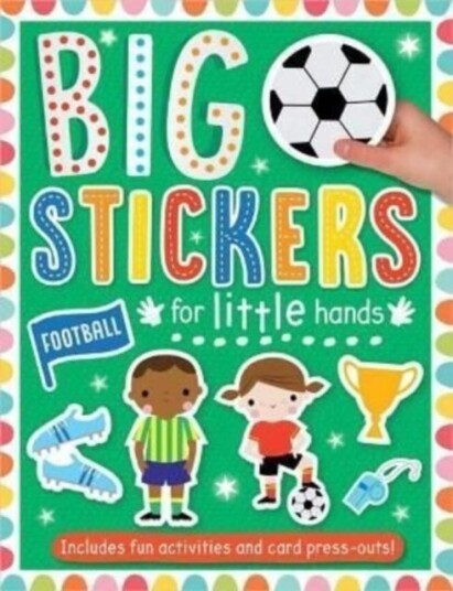 Big Stickers for Little Hands Football Big Stickers for Little Hands Football