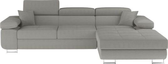 Seksjon Eltap Armando 289x85x203 cm Jarell 03 Lys Grå Høyre Seksjon Eltap Armando 289x85x203 cm Jarell 03 Lys Grå Høyre