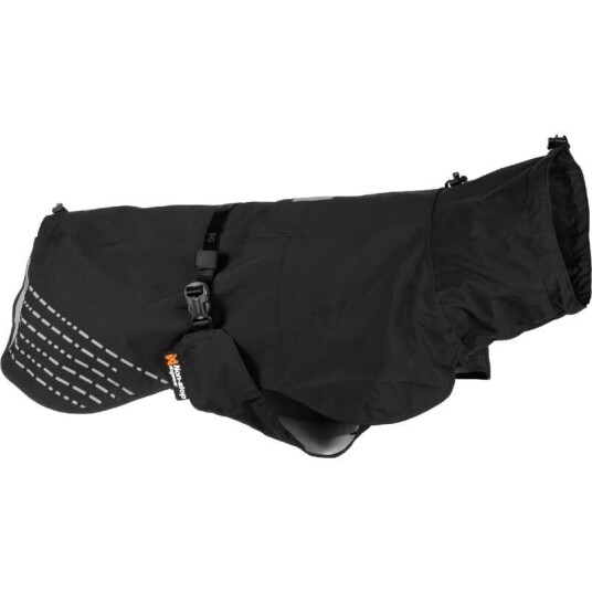 Non-Stop Dogwear Fjord Regndekken 30 cm Svart - Vanntett Hundeklær