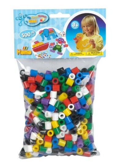 Hama Ironing Beads mix-basic Maxi 500pcs.