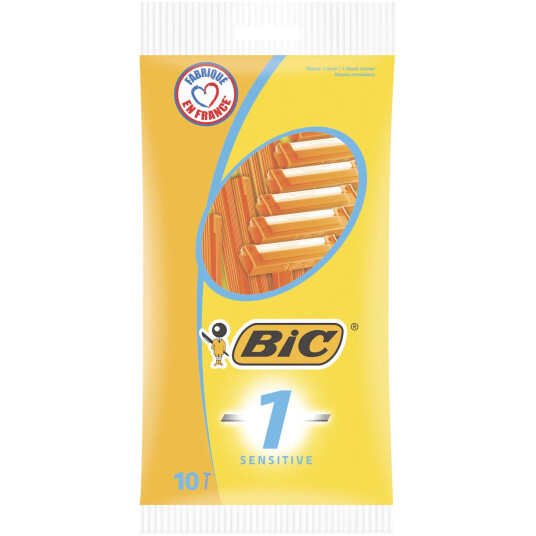 BIC 1 Engangsskraper Sensitive 10 stk. BIC 1 Engangsskraper Sensitive 10 stk.