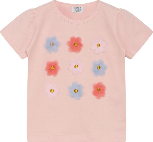 Hust and Claire T skjorte   Aliana   Icy Rosa m. Blomster   Hust and Claire   74   T skjorte