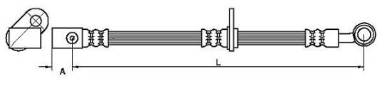 Bremseslange METZGER 4111071