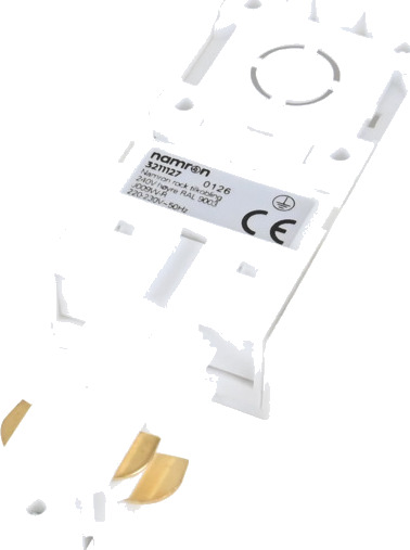 Namron Rock Tilkobling 240V Høyre Hvit Ral 9003 Namron Rock Tilkobling 240V Høyre Hvit Ral 9003