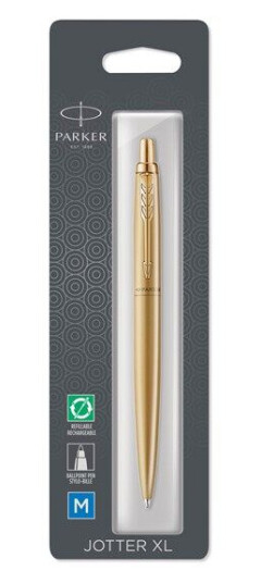 Parker Jotter XL Ballpoint Pen  Monochrome Matte Gull  Medium Point  Blå Ink