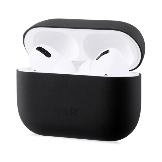 Holdit Nygård Silikondeksel Til AirPods Pro Svart Holdit Nygård Silikondeksel Til AirPods Pro Svart