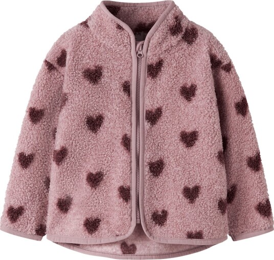 Name It Nbfolaja Nreg Teddy Jacket MAUVE SHADOWS 74