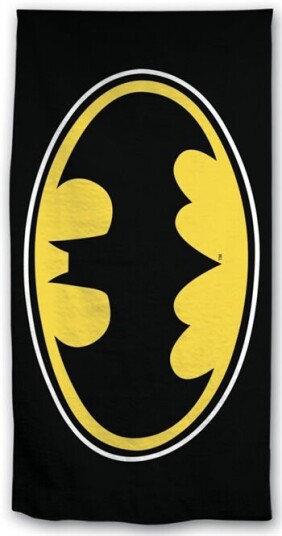 Licens badehåndkle - Batman - 70x140cm Licens badehåndkle - Batman - 70x140cm