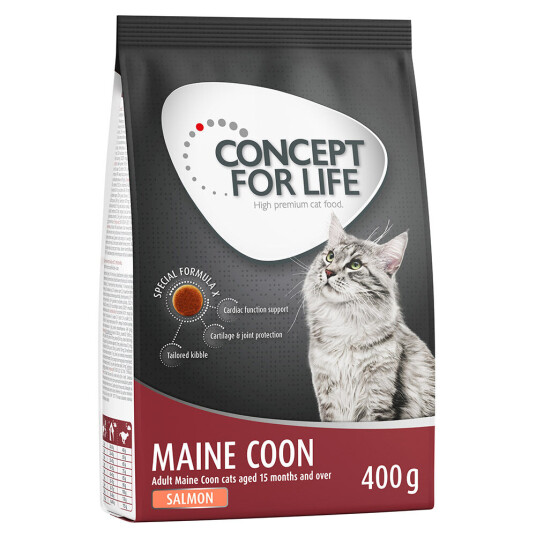 Concept For Life Maine Coon Adult Laks – Kornfri Oppskrift !  400 G