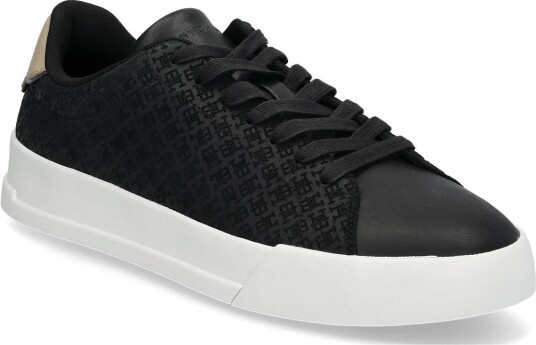 Tommy Hilfiger Th Court Lth Mix  Monogram   BLACK   41