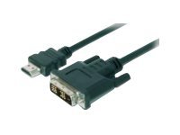 MicroConnect - Adapterkabel - DVI-D til HDMI-kabel - 50 cm