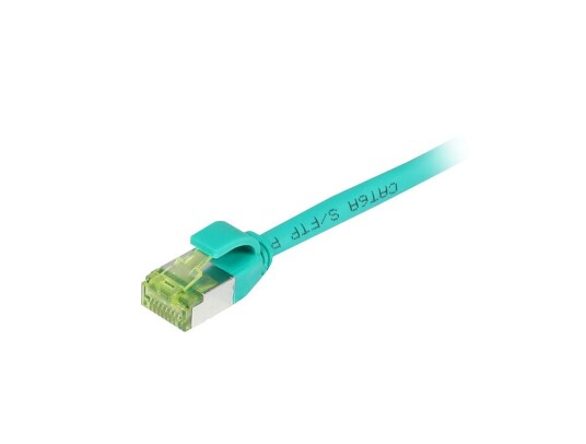 Synergy RJ45 Nettverkskabel Cat6a S/FTP Slim 7,5m Grønn