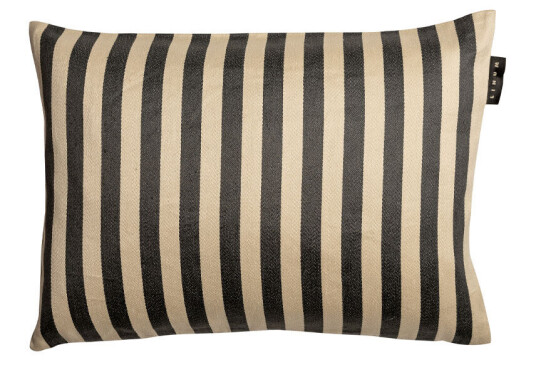 Linum Amalfi pute dark charcoal grey, 35 cm