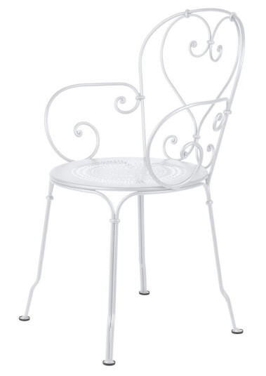 Fermob 1900 Armchair Cotton White 01