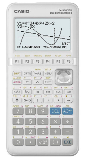 Casio Fx-9860Giii - Grafkalkulator - Usb - Batteri