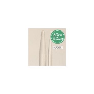 Drops Basic Rundpinner Aluminium 60cm 3.00mm / 23.6in US 2½