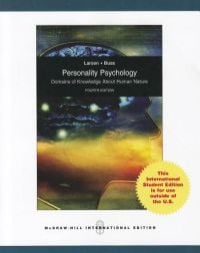 Personality Psychology, Pent brukt bok med markeringer Personality Psychology, Pent brukt bok med markeringer