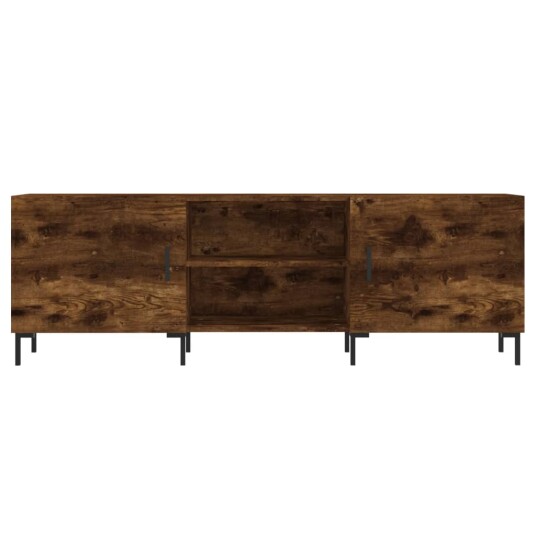  TV benk røkt eik 150x30x50 cm konstruert tre