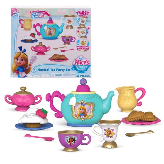 Disney Junior Alice"s Wonderland Bakery Lekesett 11 Deler Magisk Teselskap Disney Junior Alice"s Wonderland Bakery Lekesett 11 Deler Magisk Teselskap