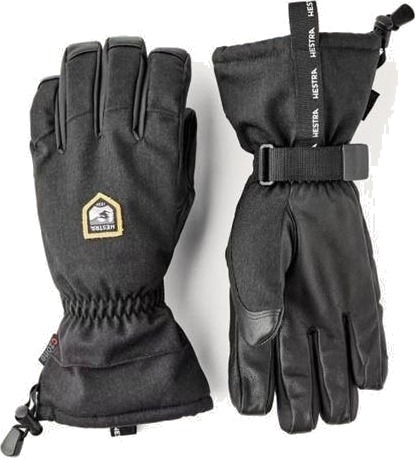 Hestra Czone Mountain 5 Finger Black Black 9 Hestra Czone Mountain 5 Finger Black Black 9