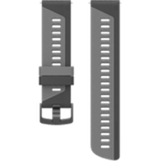 Coros Apex 2 PRO 22mm klokkereim black silicone Coros Apex 2 PRO 22mm klokkereim black silicone