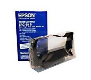 Epson Fargebånd Svart Erc38b Tm-u200/u210/u220/u230/u300/u375
