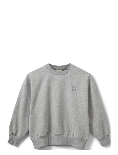 Sofie Schnoor Young Elisy Sweatshirt Grey 128 Sofie Schnoor Young Elisy Sweatshirt Grey 128