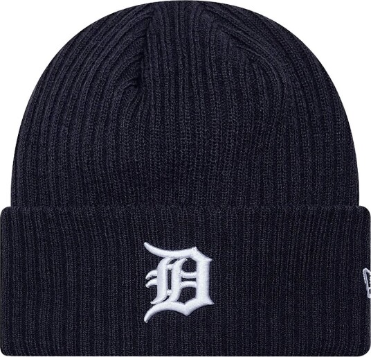 New Era Wide Cuff Beanie Dettig - NVY - One Size