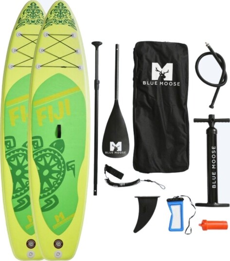 Blue Moose SUP-brettsett Fiji 11′0″ lysegrønn 2-pakning