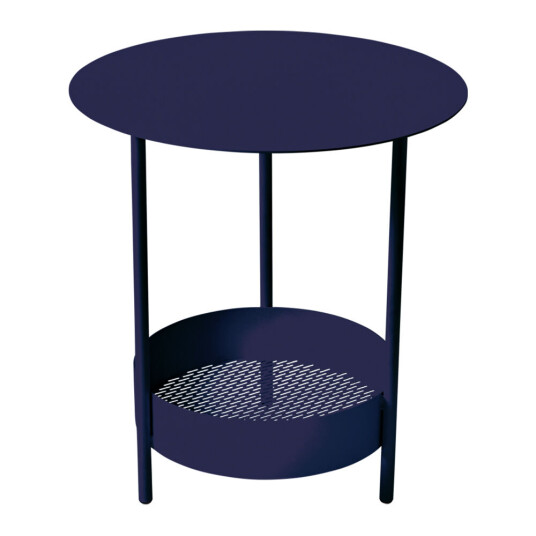 Fermob Salsa Pedestal Table Deep Blue 92