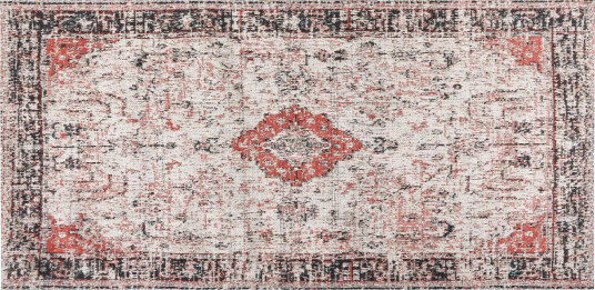 Attera Bomullsteppe 80x150 cm - Rød