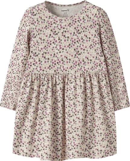 Name It Nmflianna Ls Dress Cream 92