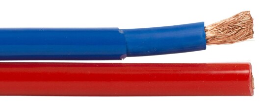 Rutab BITFLEX 2 x 16 mm Dobbelt Isolert Kabel 500 m rød/blå Trommel