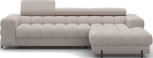 Hjørnesofa Eltap Felro 285x181x93 cm Sola 18 Beige Høyre