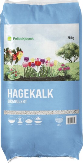 Hagekalk 20 kg Hagekalk 20 kg