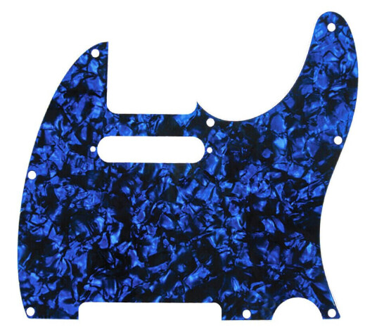 D'Andrea T-Style Pickguard Blue Pearl D'Andrea T-Style Pickguard Blue Pearl