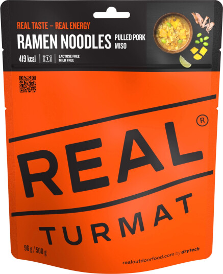 Real Turmat Ramen Noodles Orange 420 gram Real Turmat Ramen Noodles Orange 420 gram