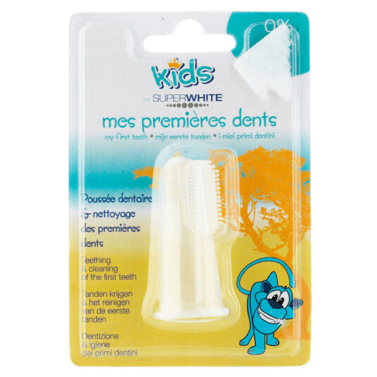 Superwhite fingertannbørste for baby Superwhite fingertannbørste for baby