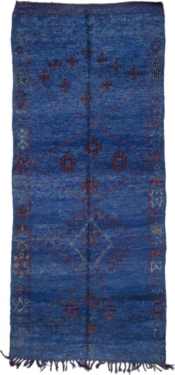 Kelim teppe Marokkansk Azilal Special Edition 460 x 190 cm Størrelse: 460 x 190 cm