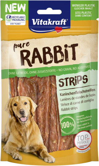 Tørkede Kaninstrimler 80 G