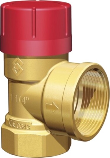 Flamco Sikkerhetsventil Prescor Gw 3/4" X Gw 1" 3 Bar - 27024