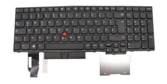 Lenovo Chicony - Brbart tastatur - til utskifting - Tysk - Svart