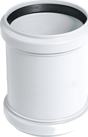 DOBBELTMUFFE 32MM PP HVIT