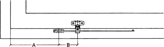Vindusholder ASSA ABLOY Fix 220