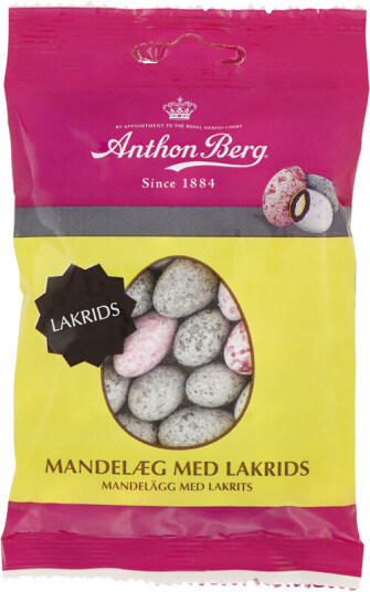 Anthon Berg Mandelägg Lakrits 80g Anthon Berg Mandelägg Lakrits 80g